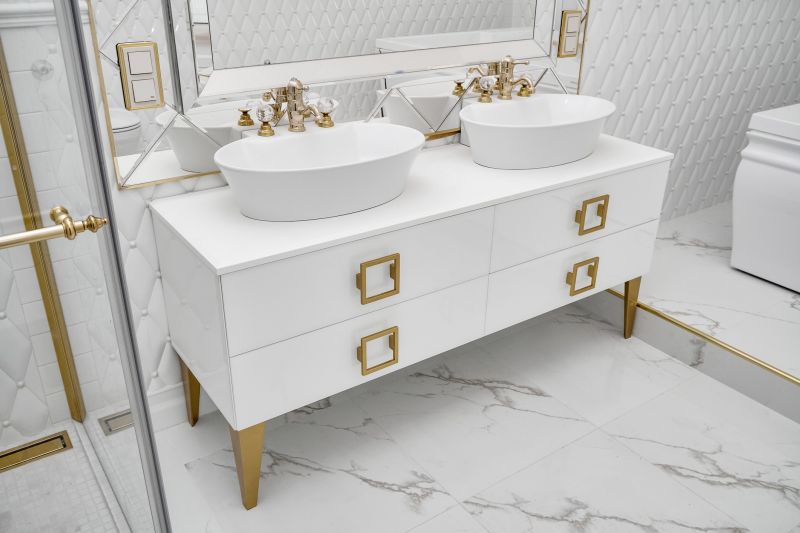 Luxurious Bathroom with Double Vanities